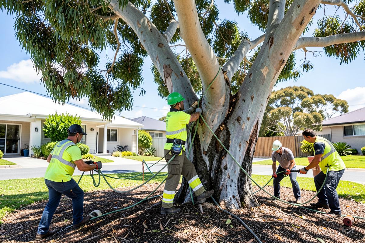 Tree Felling & Cutting service by a professional outdoor team
