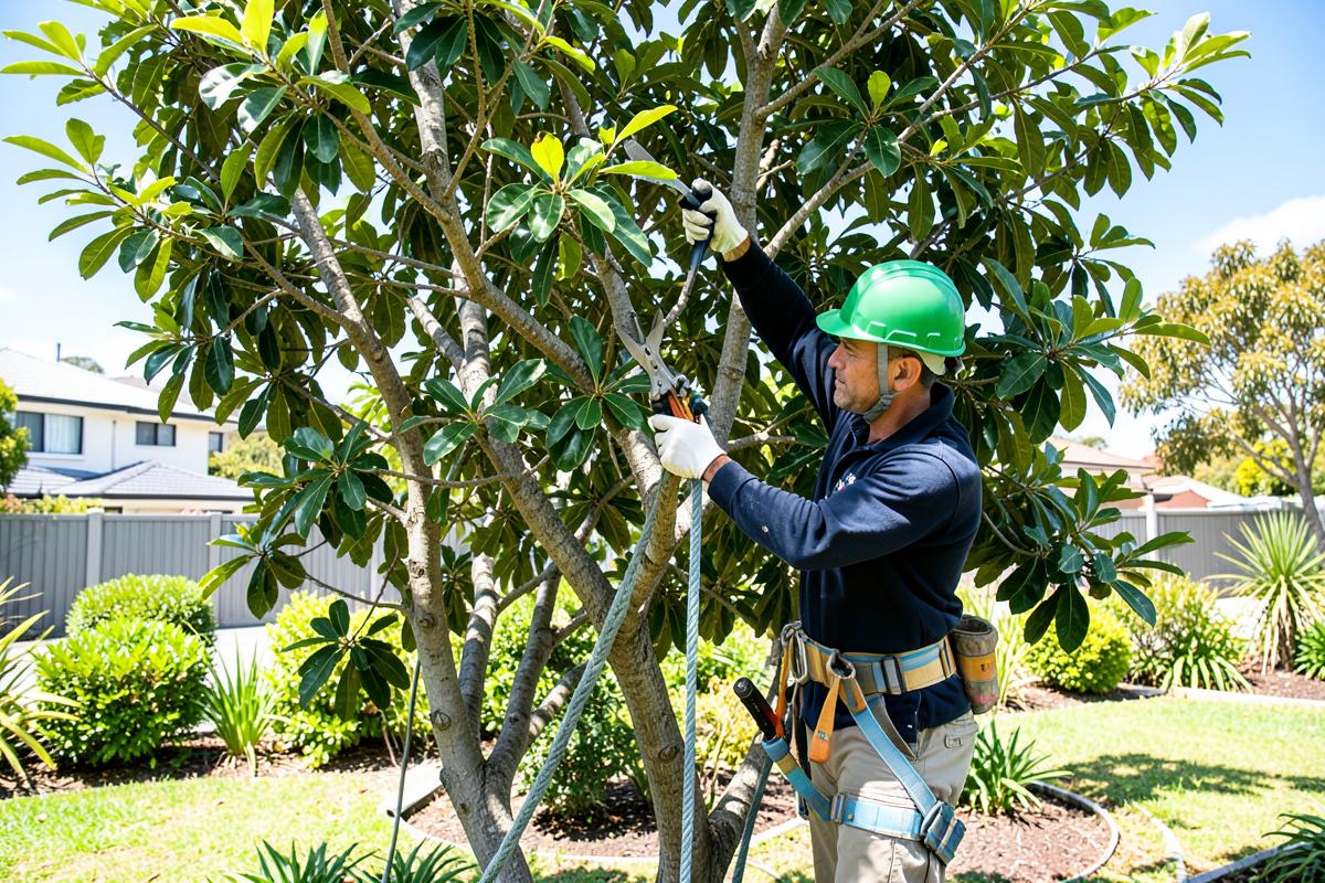 Tree Trimming & Pruning service by a professional outdoor team